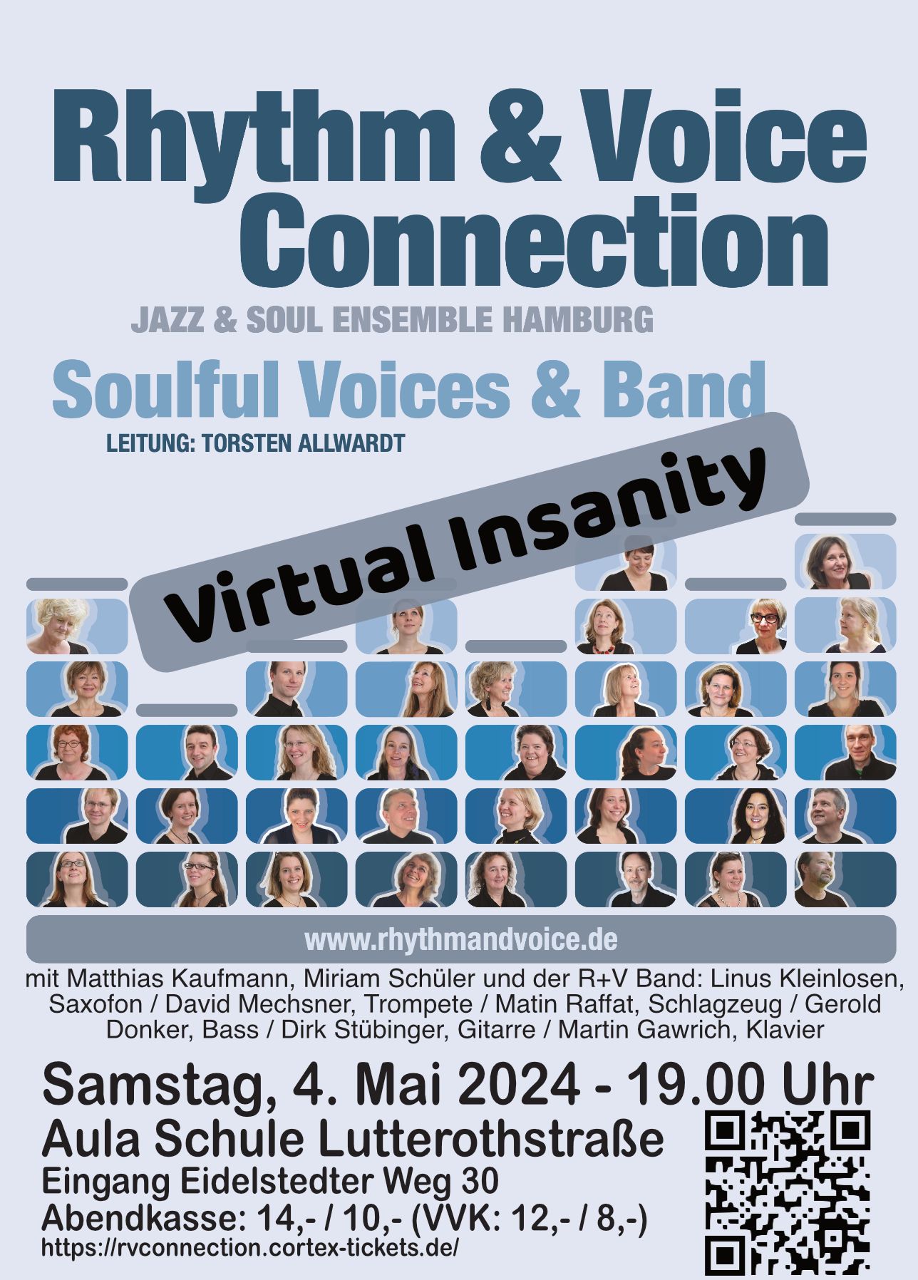 Tickets für Konzert Rhythm and Voice Connection am 04.05.2024 kaufen